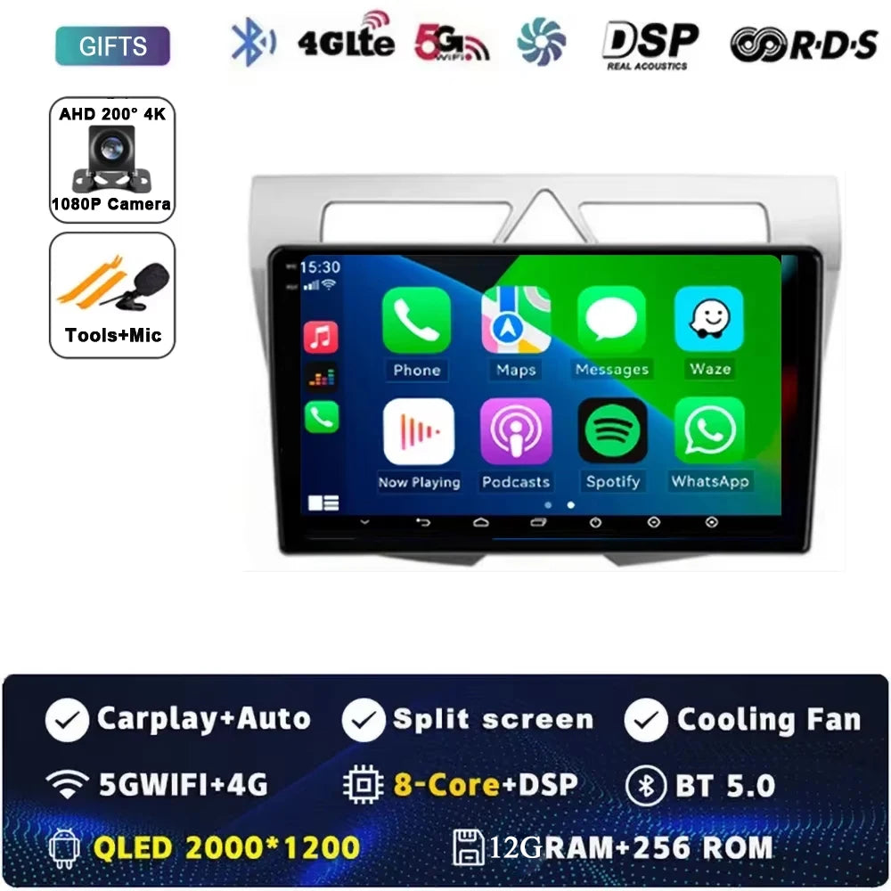 Kia Picanto Android 15 — 2K QLED, CarPlay, 4G
