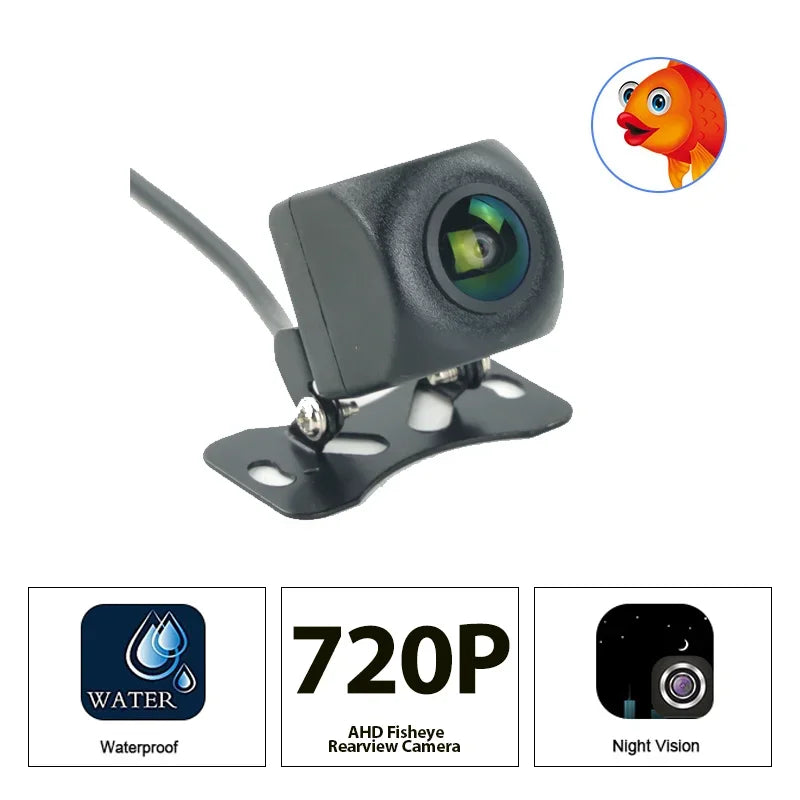 Universal Rear Camera — 1080P, Night Vision, Waterproof
