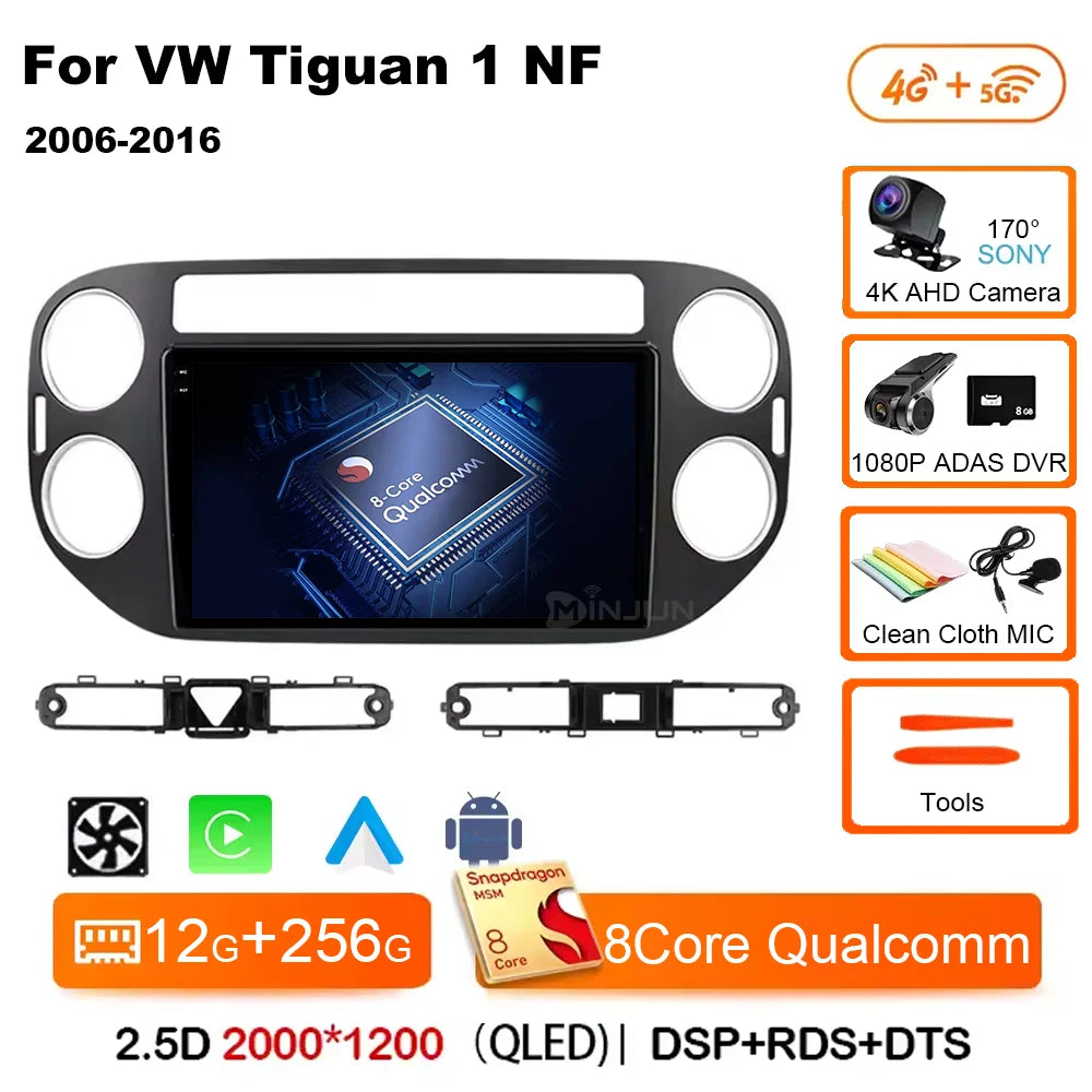 VW Tiguan/Golf Plus — Qualcomm, Wireless CarPlay