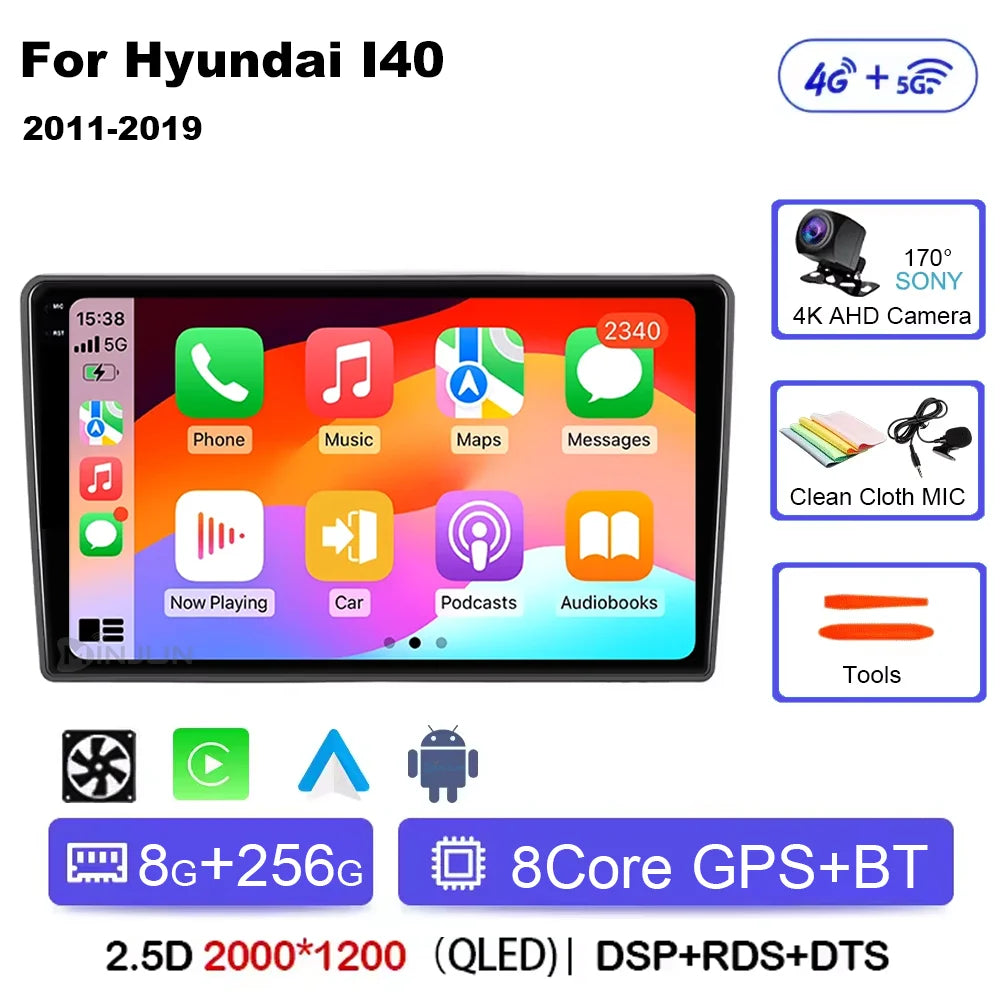 Hyundai i40 — Android 15, Wireless CarPlay