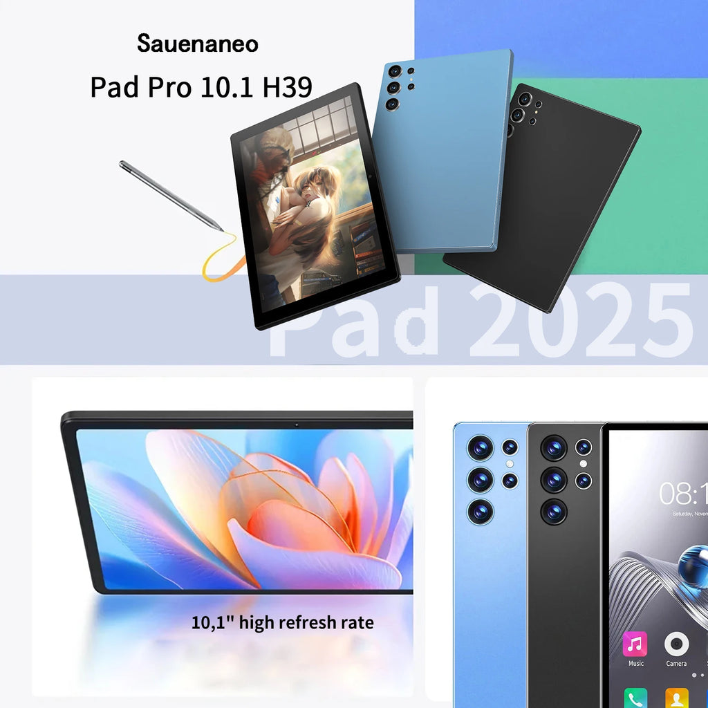 2025 Hot Selling New H39 Android Tablet 5G 4GB+64GB Android 11 system 5000mAh Battery Global version