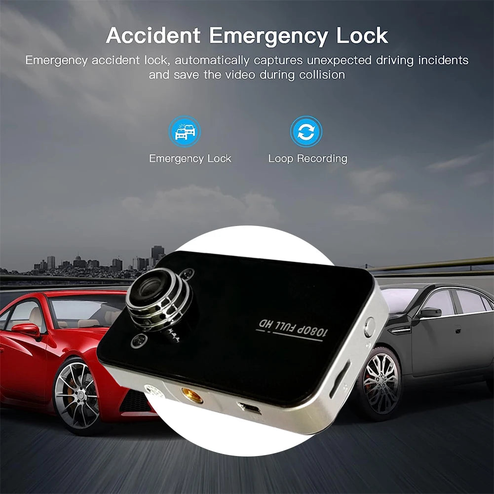 2.7" Dash Cam — GPS, Parking Monitor
