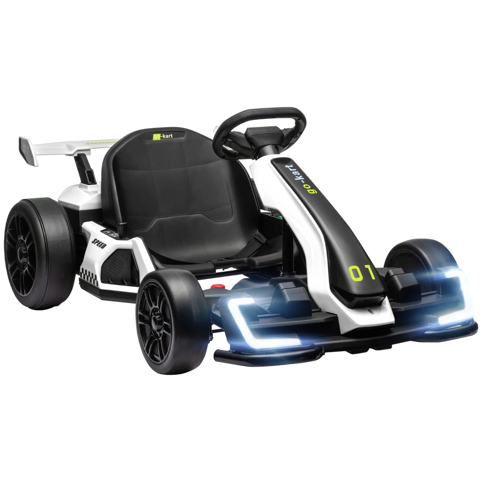 24V Electric Go Kart — Adjustable Seat | Kids Ride-On