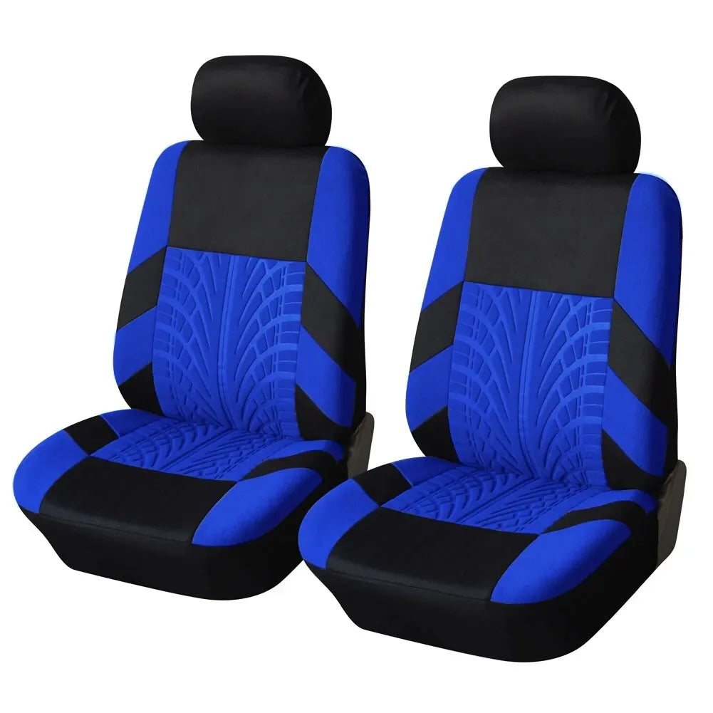 Car Seat Covers Full Set Front Split Rear Bench For Car Universal Cloth SUV Sedan Van Automotive Interior Covers — available at Teckeleck