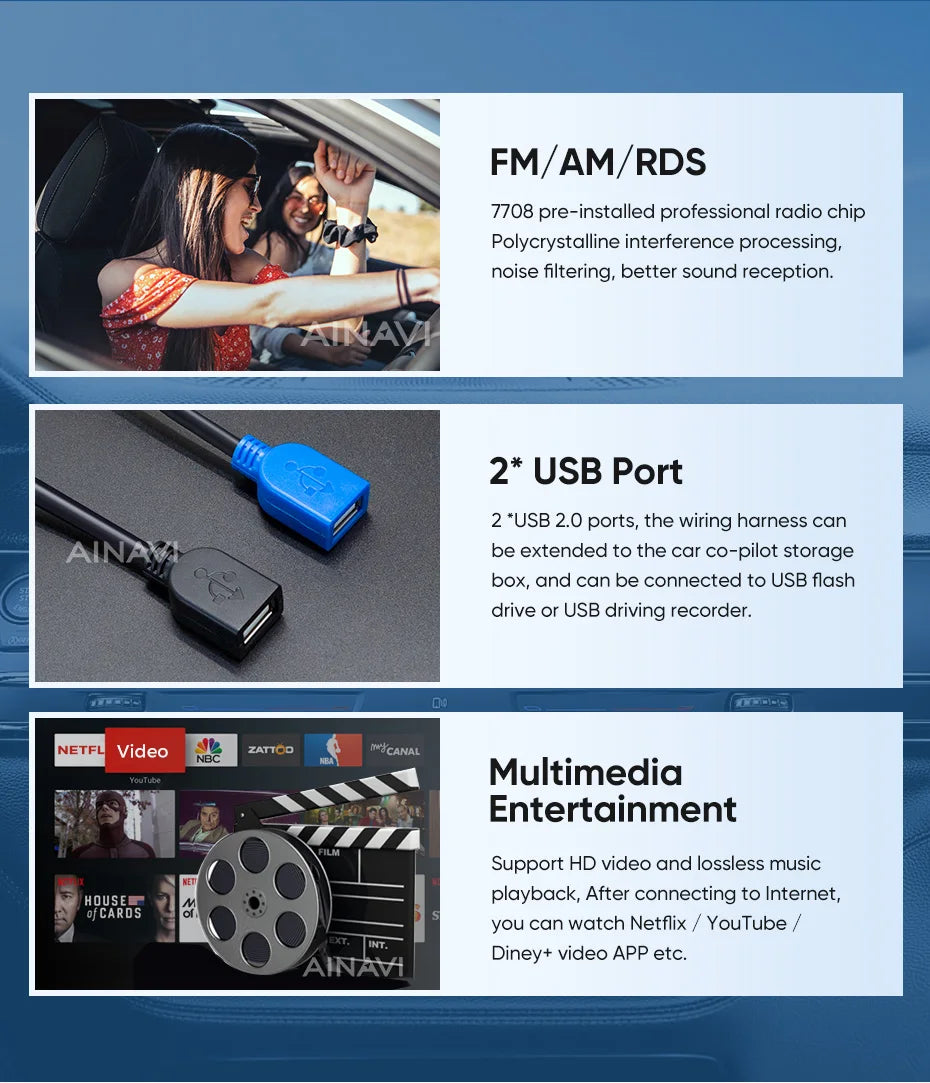 VW Amarok/T5 — Wireless CarPlay, HDMI, Android