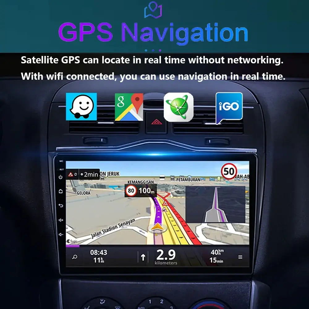 Isuzu D-Max Autoradio — Wireless CarPlay, Android Auto