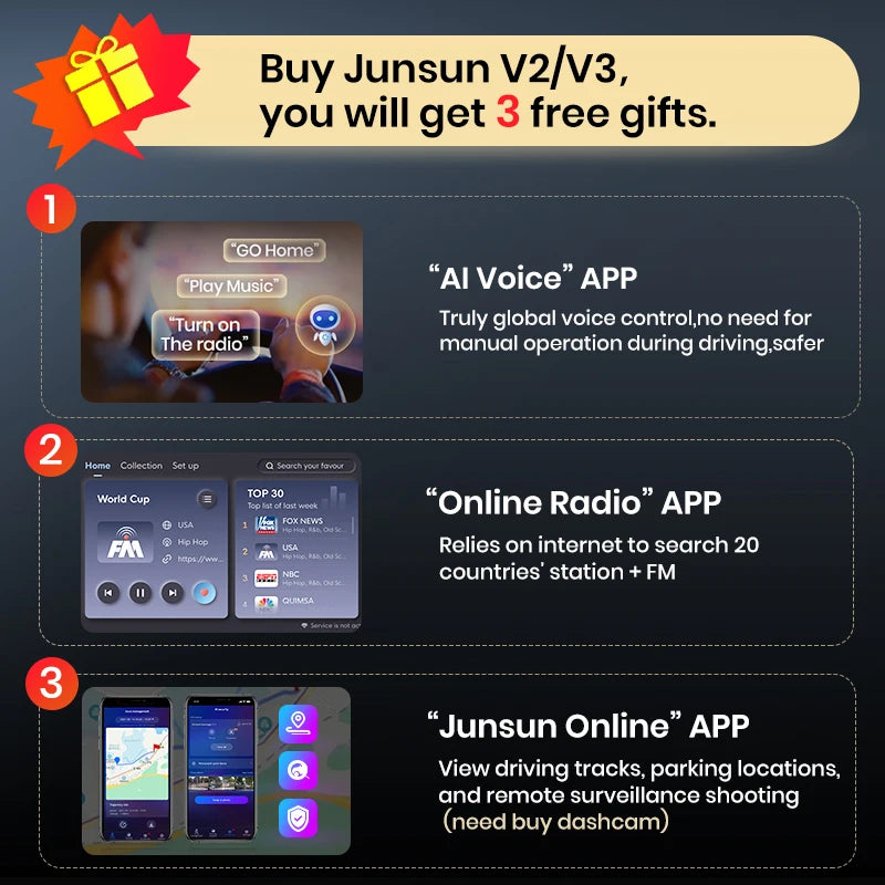 Junsun Renault Trafic — 2K, Wireless CarPlay