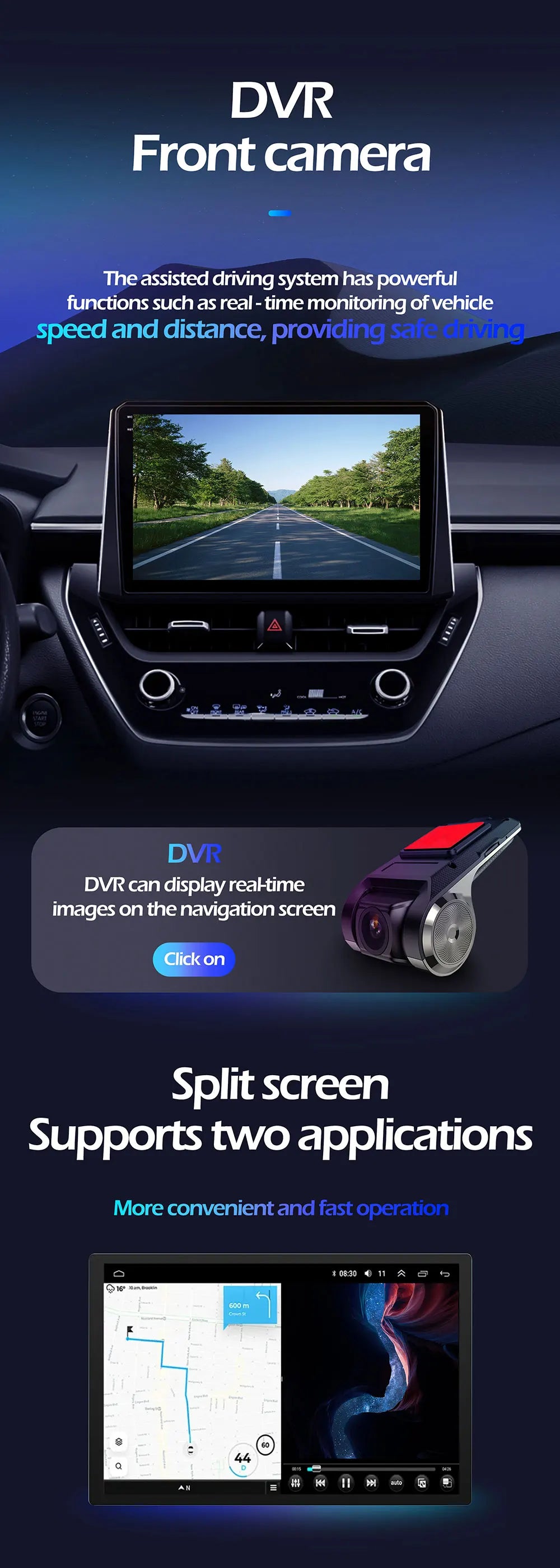 Peugeot 2008/208 — Android 16, CarPlay, GPS