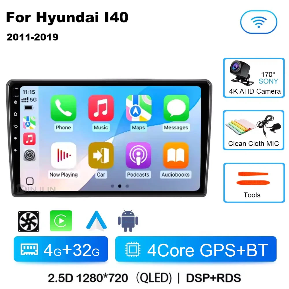 Hyundai i40 — Android 15, Wireless CarPlay