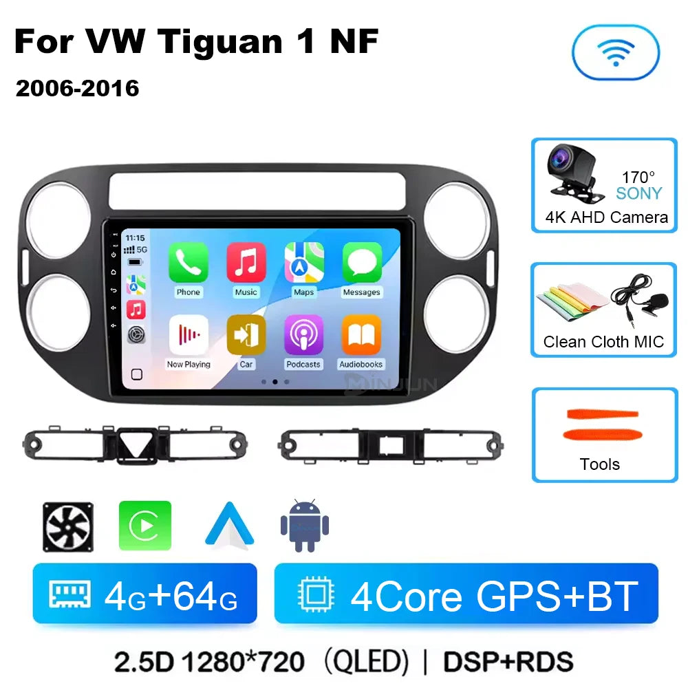 VW Tiguan/Golf Plus — Qualcomm, Wireless CarPlay