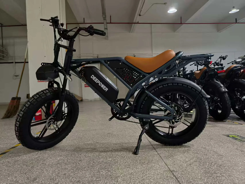 Electric Bicycle S8 — 3500W, Fat Tire, Disc Brakes