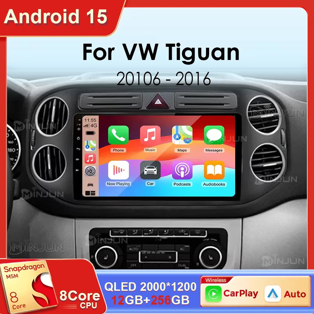 VW Tiguan/Golf Plus — Qualcomm, Wireless CarPlay