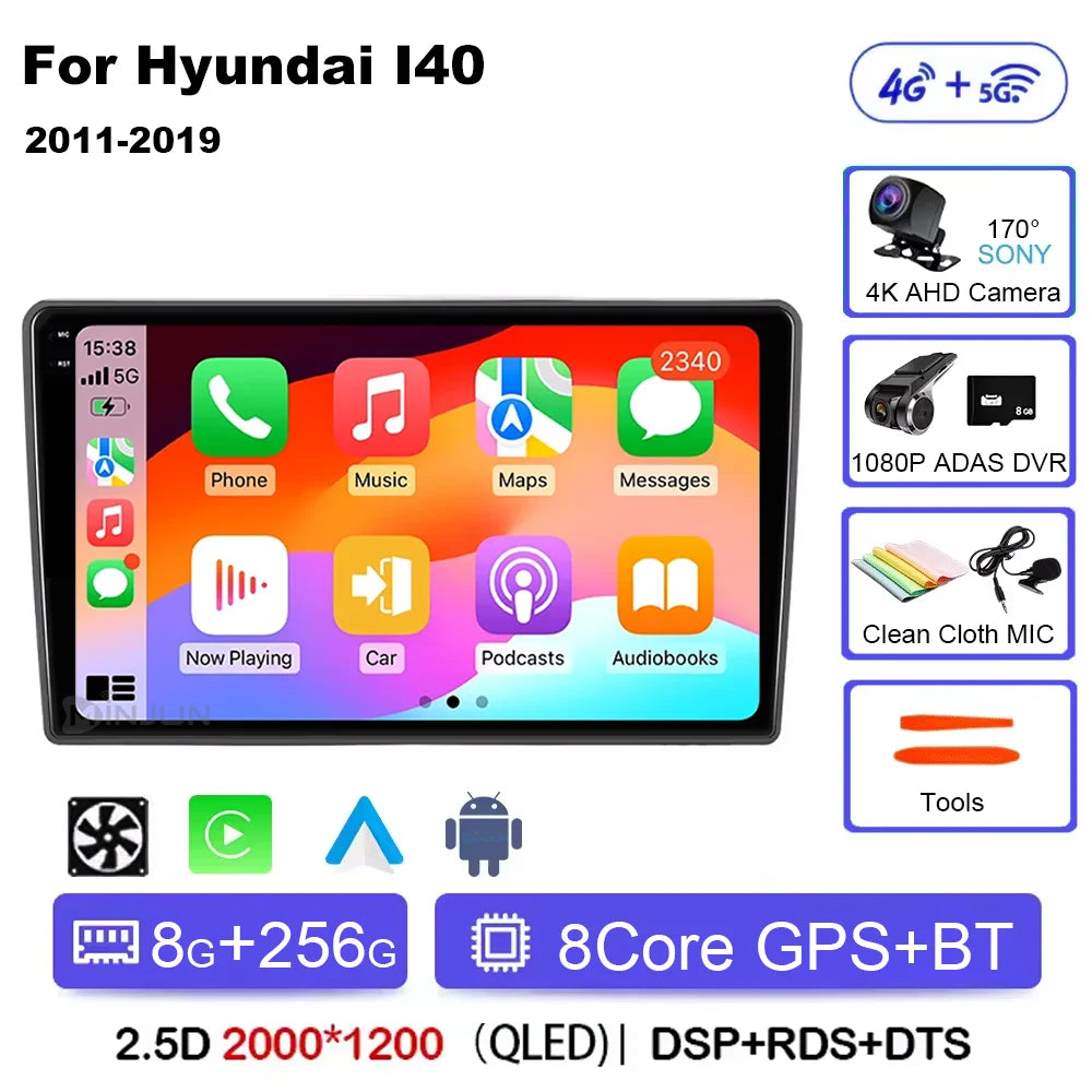 Hyundai i40 — Android 15, Wireless CarPlay