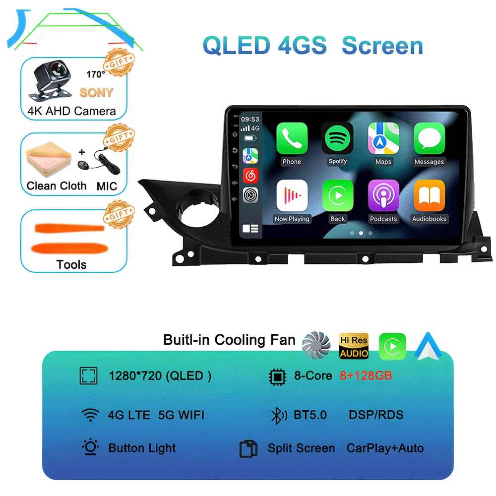 Mazda 6 Atenza — Android 15, DSP, CarPlay