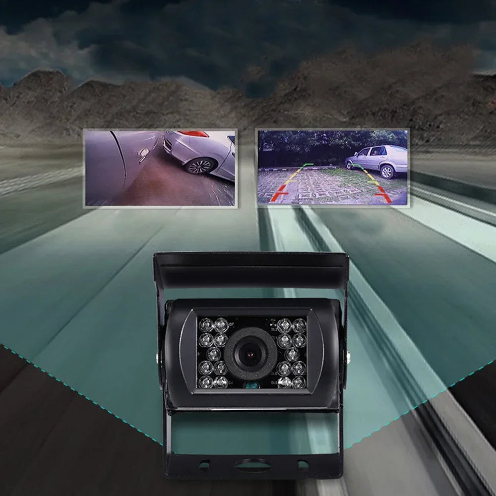 RV Mirror Monitor 7" — Night Vision, Touchscreen