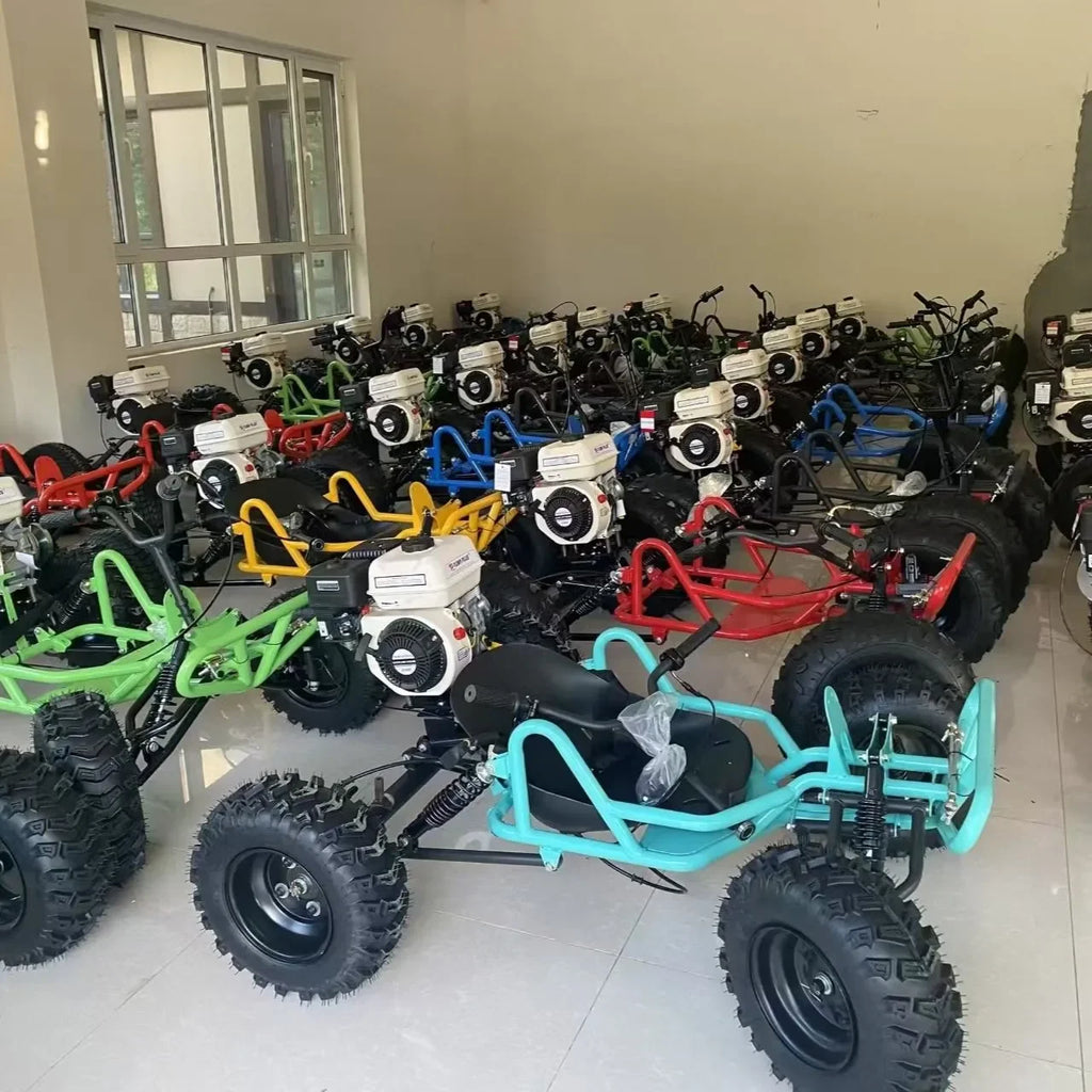 Kids 3 Wheel Drift Kart with Music & Colorful Lights Safe Low Speed Drifting Toy Best Gift for Children