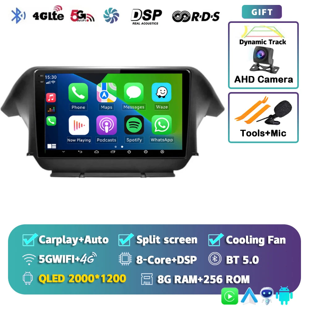 Honda Odyssey Android 15 — DSP, CarPlay, 4G