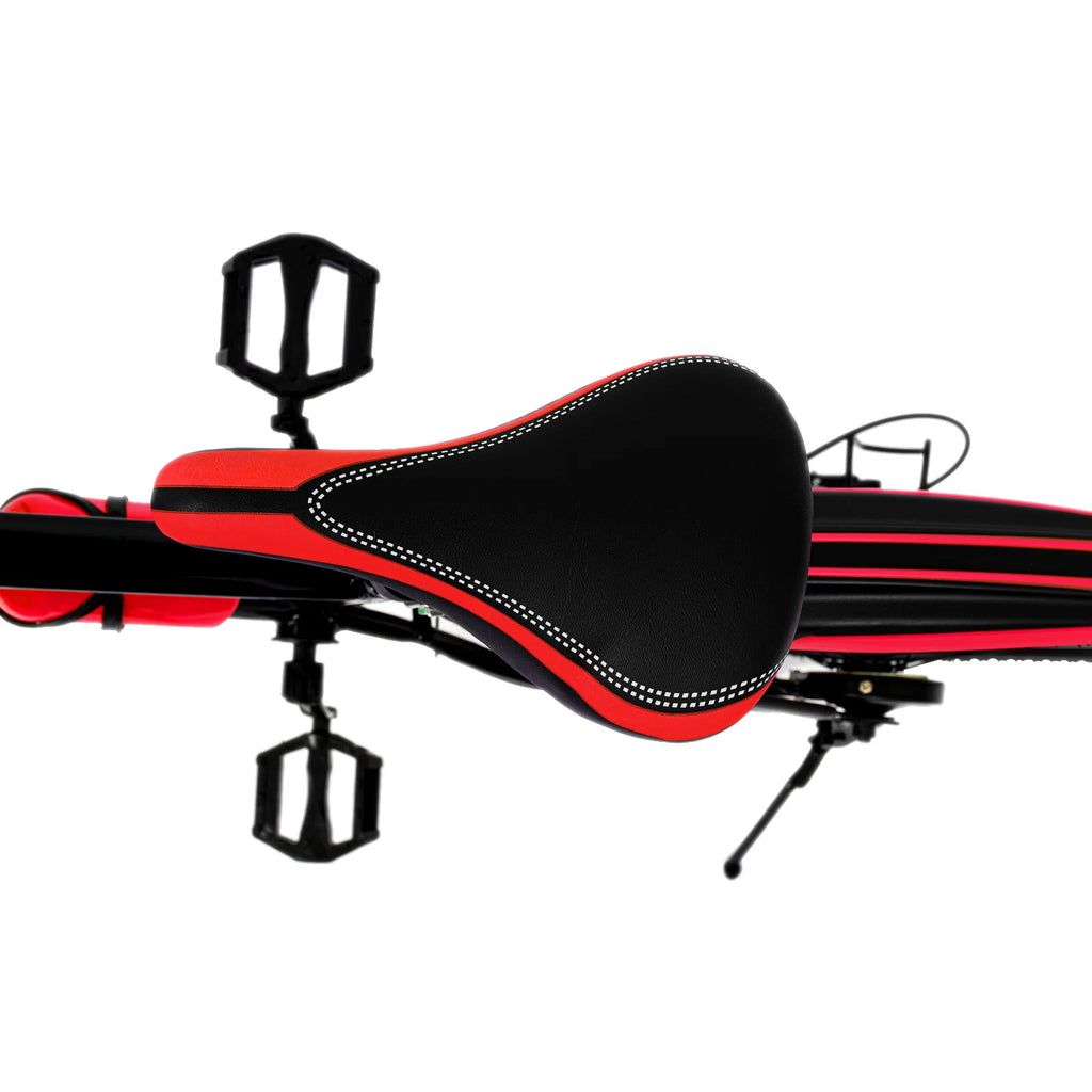 20 Inch Kids Bike Children Bicycle for Boys Girls Ages 8-12 Years Old, MTB Mountain Bike 7 Speed City Bike, GREEB/RED