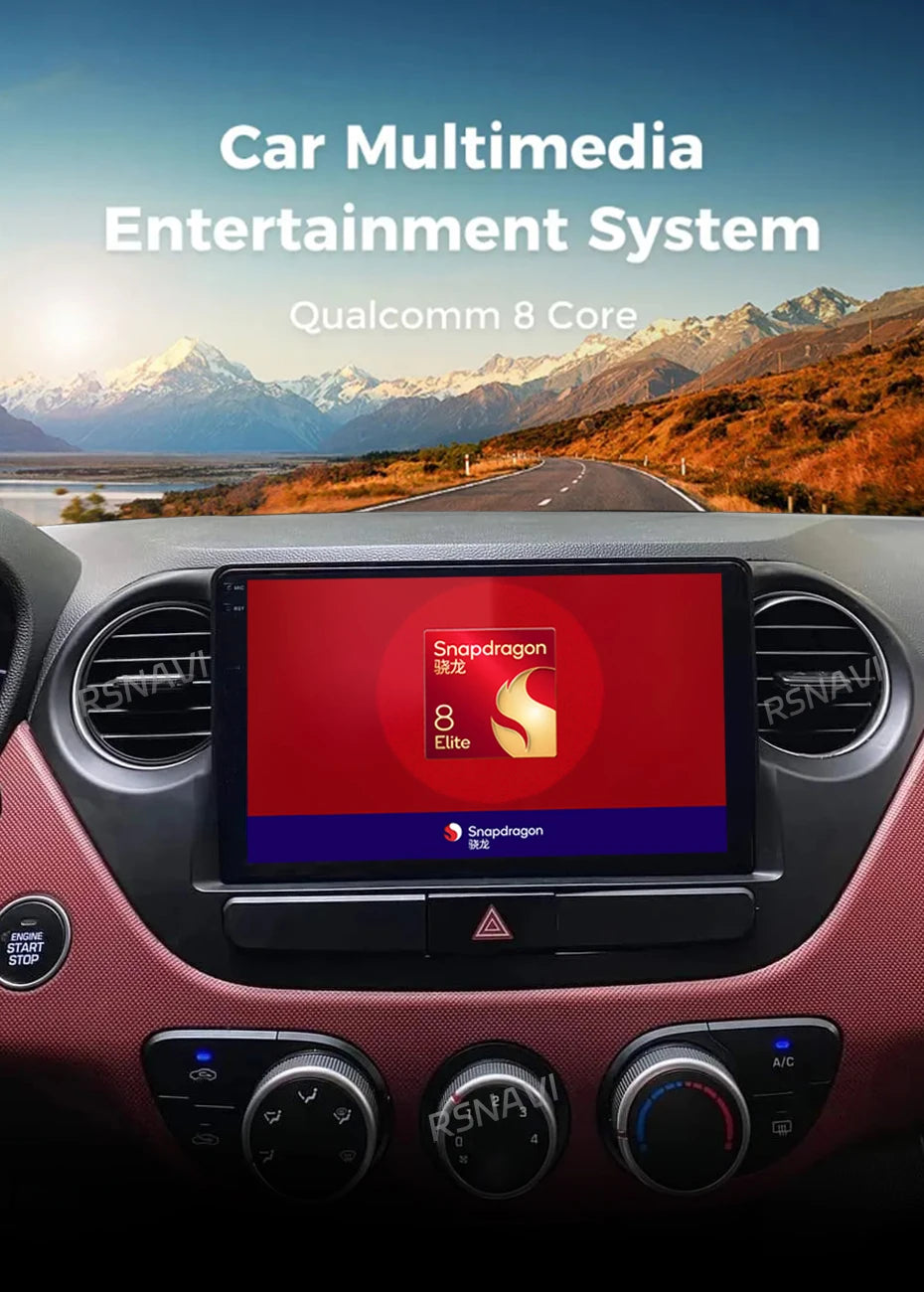 Hyundai i10 Android 15 — 2K QLED, AI Voice