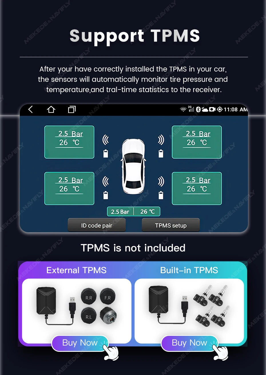 VW Android 15 Radio — BT GPS, Car Multimedia