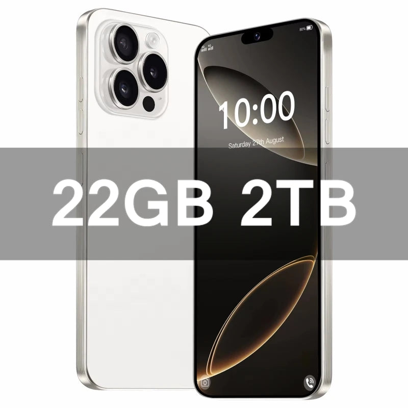 i16 Pro Max Display — AMOLED, Touch Screen