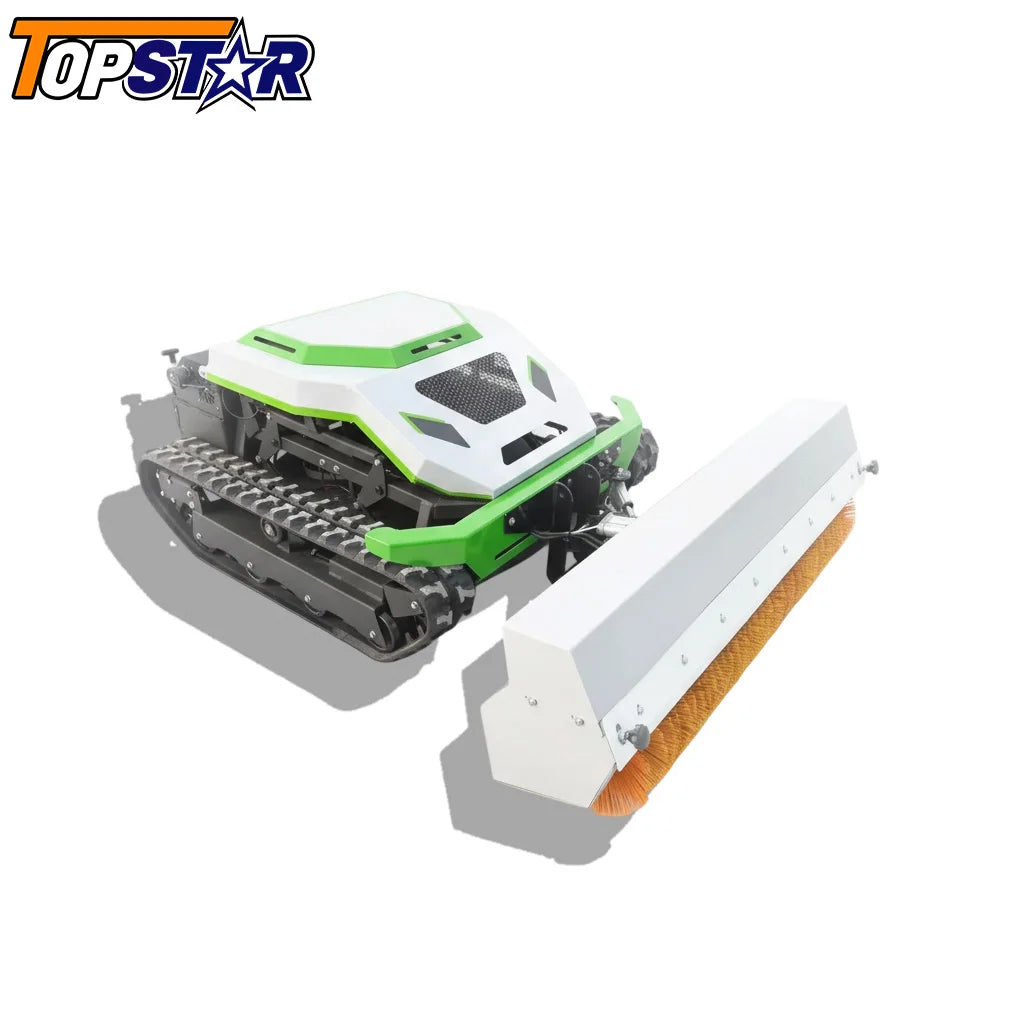 Remote Control Lawn Mower Automatic Smart Robot Lawn Mower Electric RC Grass Cutter for Garden Farm Hillside