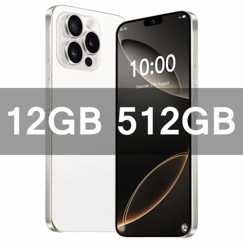 i16 Pro Max Display — AMOLED, Touch Screen