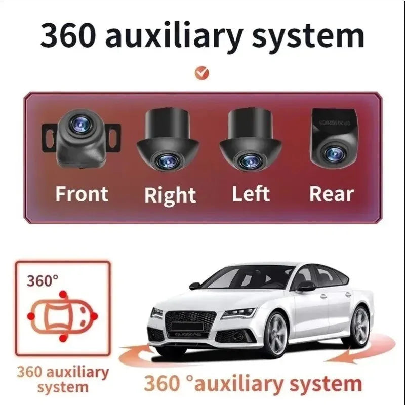 Evean 2Din Radio — Android 14, QLED, 360 Camera