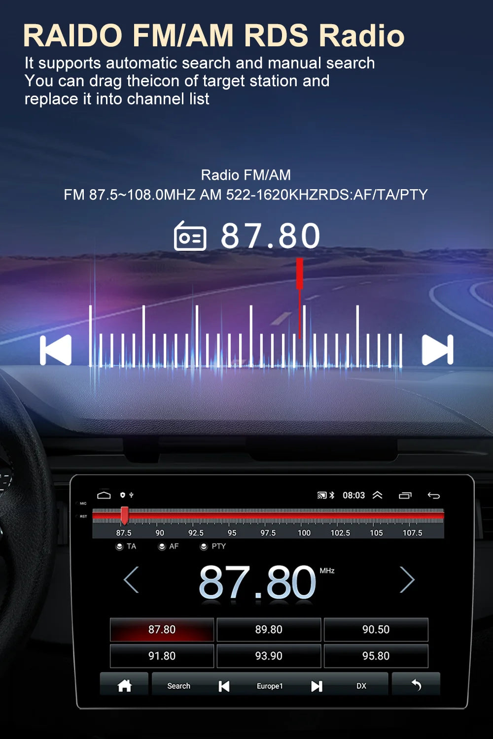 Mazda 3 — Android 16, CarPlay, GPS