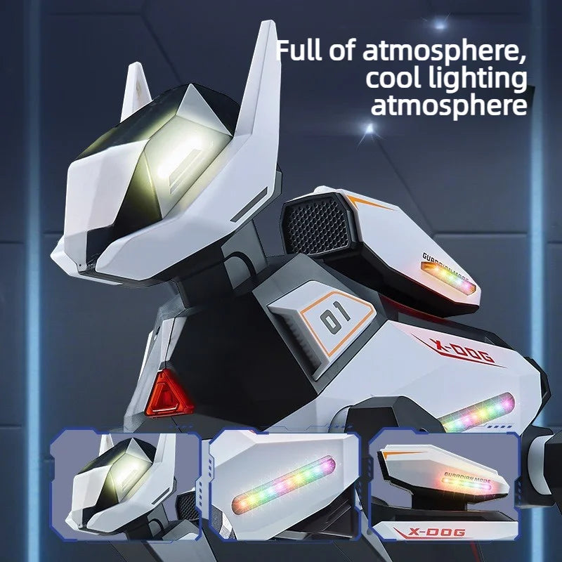 AI Simulation Robot Dog Intelligent Machine Dog Voice Command APP Control Programming Interactive Performs Acrobatics Robot Dog