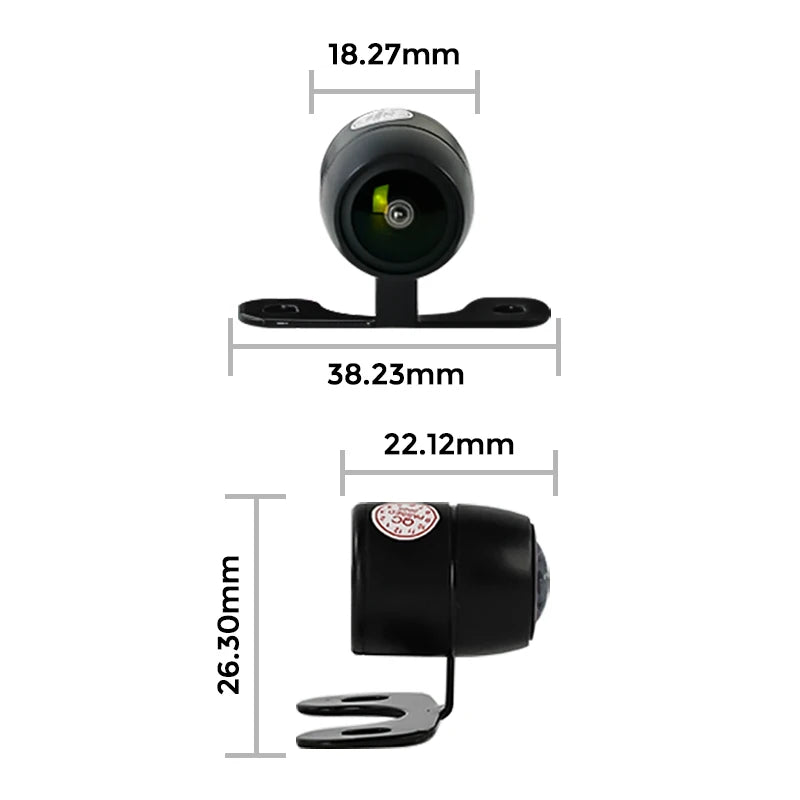 Universal Rear Camera — 1080P, Night Vision, Waterproof