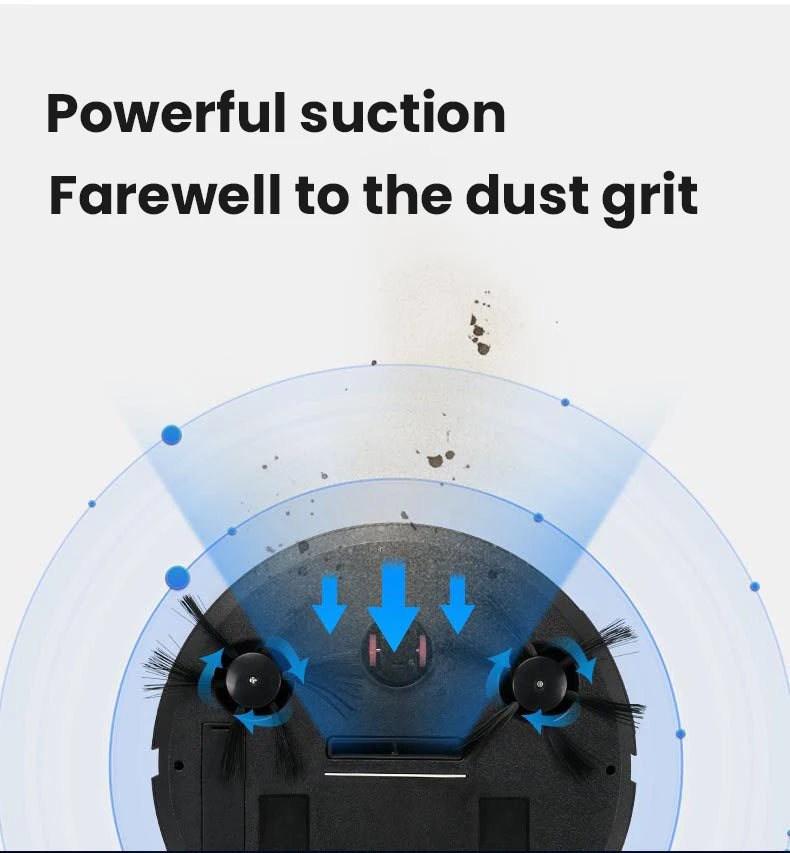 5-in-1 Robot Vacuum — Vacuum, Mop & Humidify