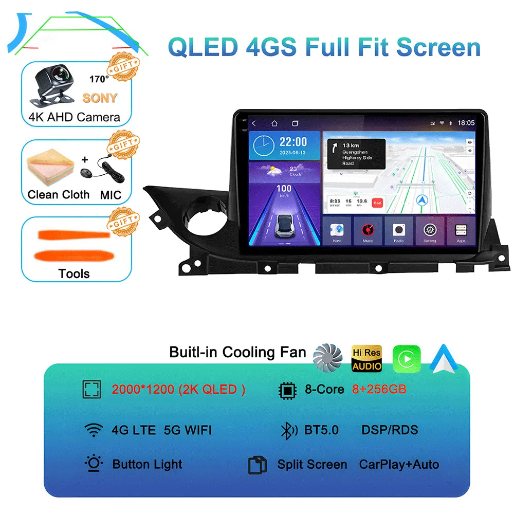 Mazda 6 Atenza — Android 15, DSP, CarPlay