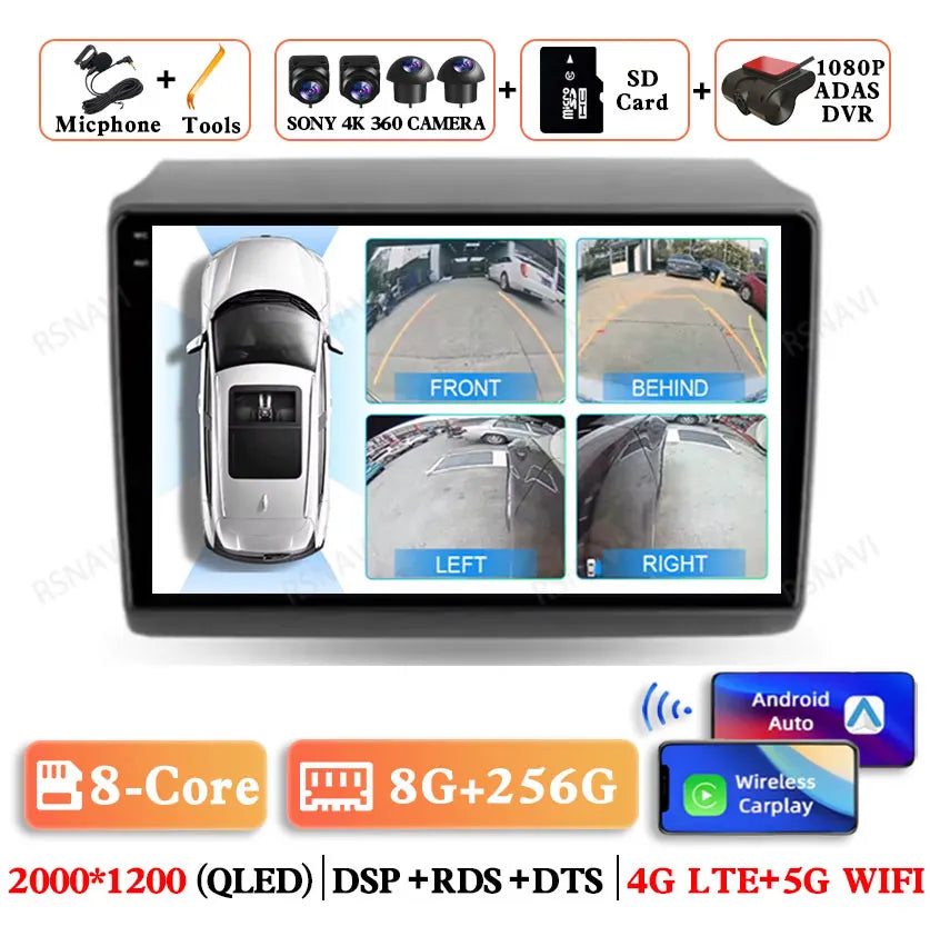 Android 15 Car Radio — Compatible with Fiat Ducato | 5G WiFi | GPS