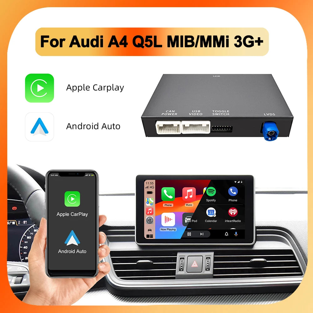 CarPlay MMI Interface — Audi, Mirror Link