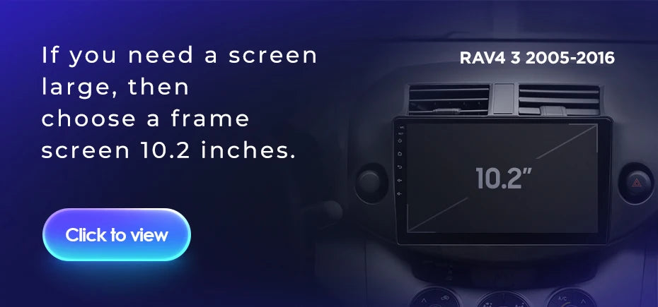 TEYES CC3 RAV4 — 2K GPS, Android 10, Multimedia