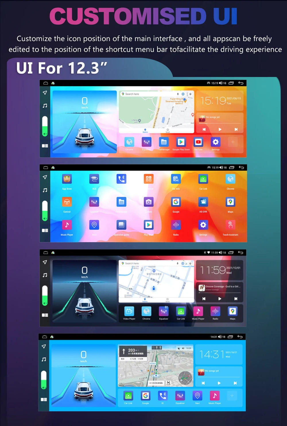 Honda CR-V 12.3" — QLED, Android 15, CarPlay