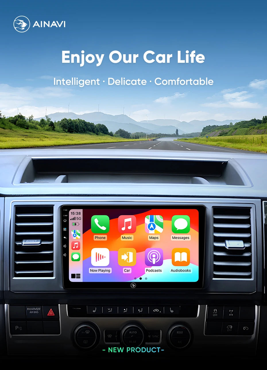 VW Amarok/T5 — Wireless CarPlay, HDMI, Android