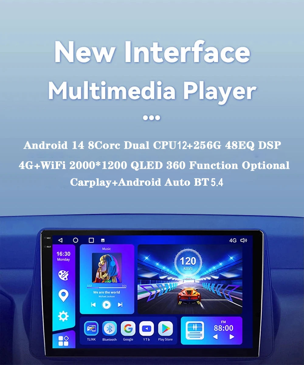 Nissan Quest — Android 15, QLED, 5G WiFi