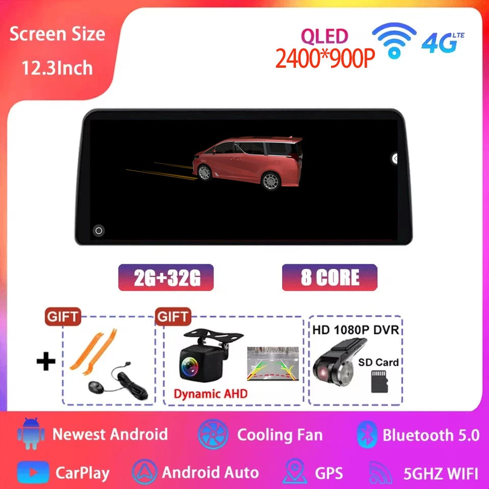 Honda CR-V 12.3" — QLED, Android 15, CarPlay