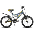 JOYSTAR 20 Inch Kids' Bike for Boys Girls Age 7-13 Years Old, Dual-Suspension Kids Mountain Bike with Dual Handbrake & Kickstand