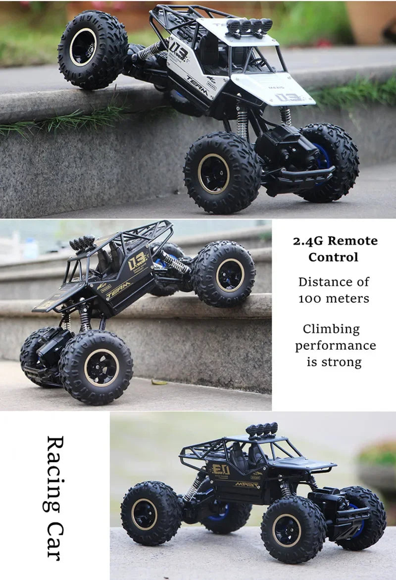 1:12 37cm/1:16 28cm 4WD RC Car Trucks High Speed 2.4G Radio Control Off-Road4x4 Vehicle Children Electric Car Kids Toys for Boys