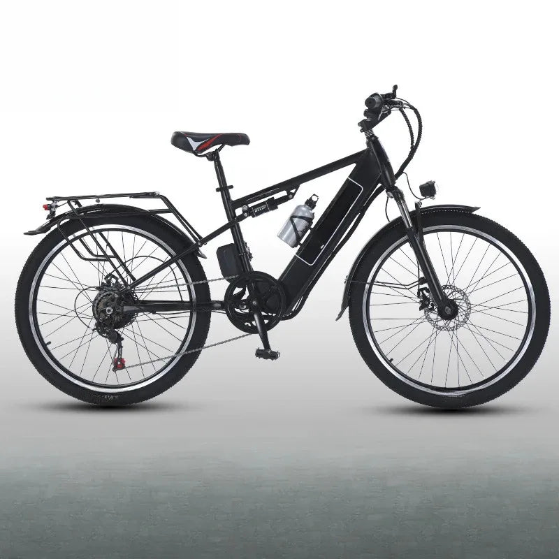 26" E-Bike — 400W Motor, 48V Battery