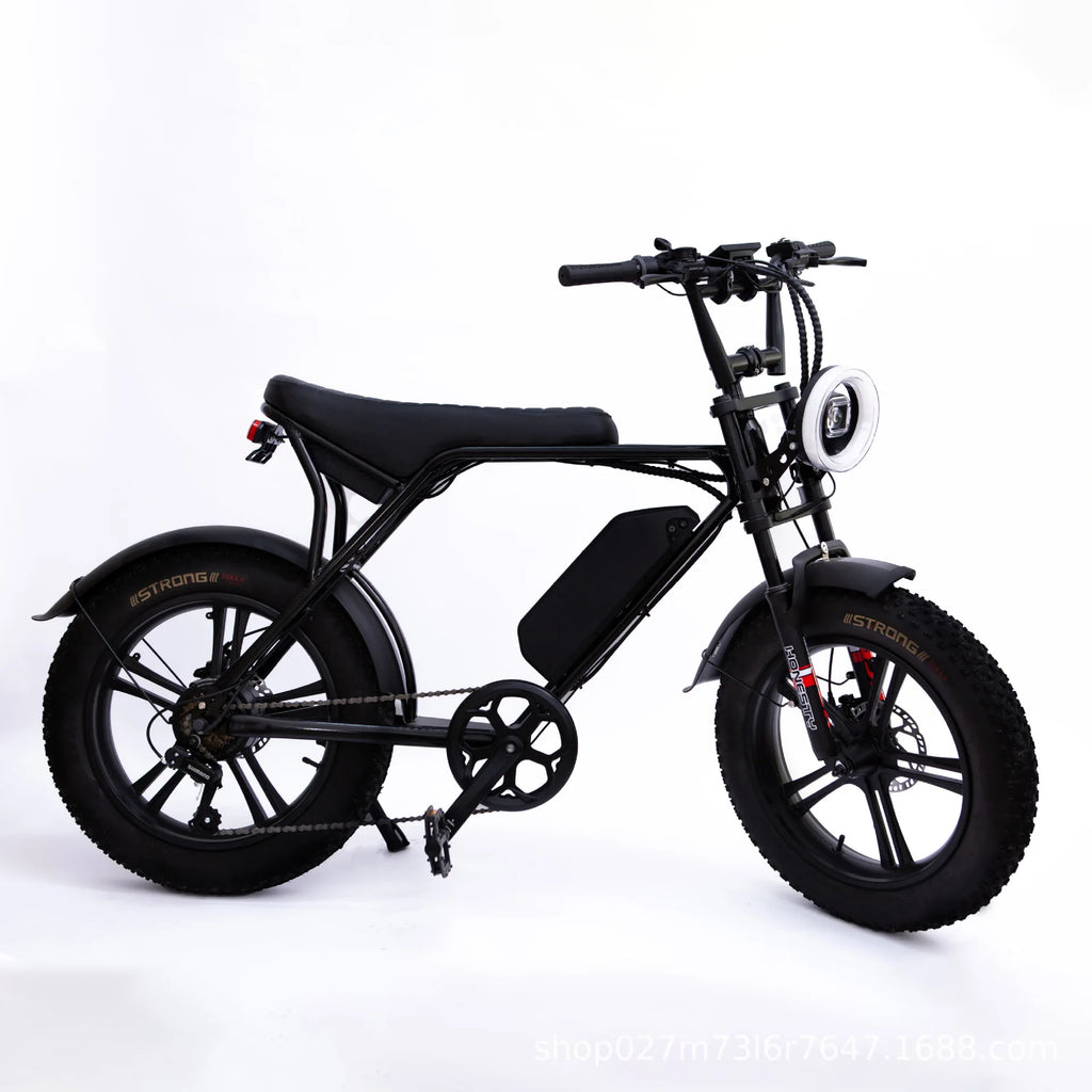 Mountain E-Bike — 500W Motor, 48V Battery