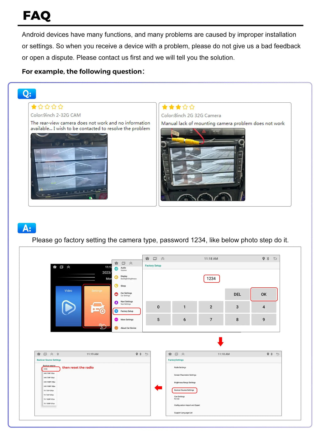 VW Android 15 Radio — BT GPS, Car Multimedia