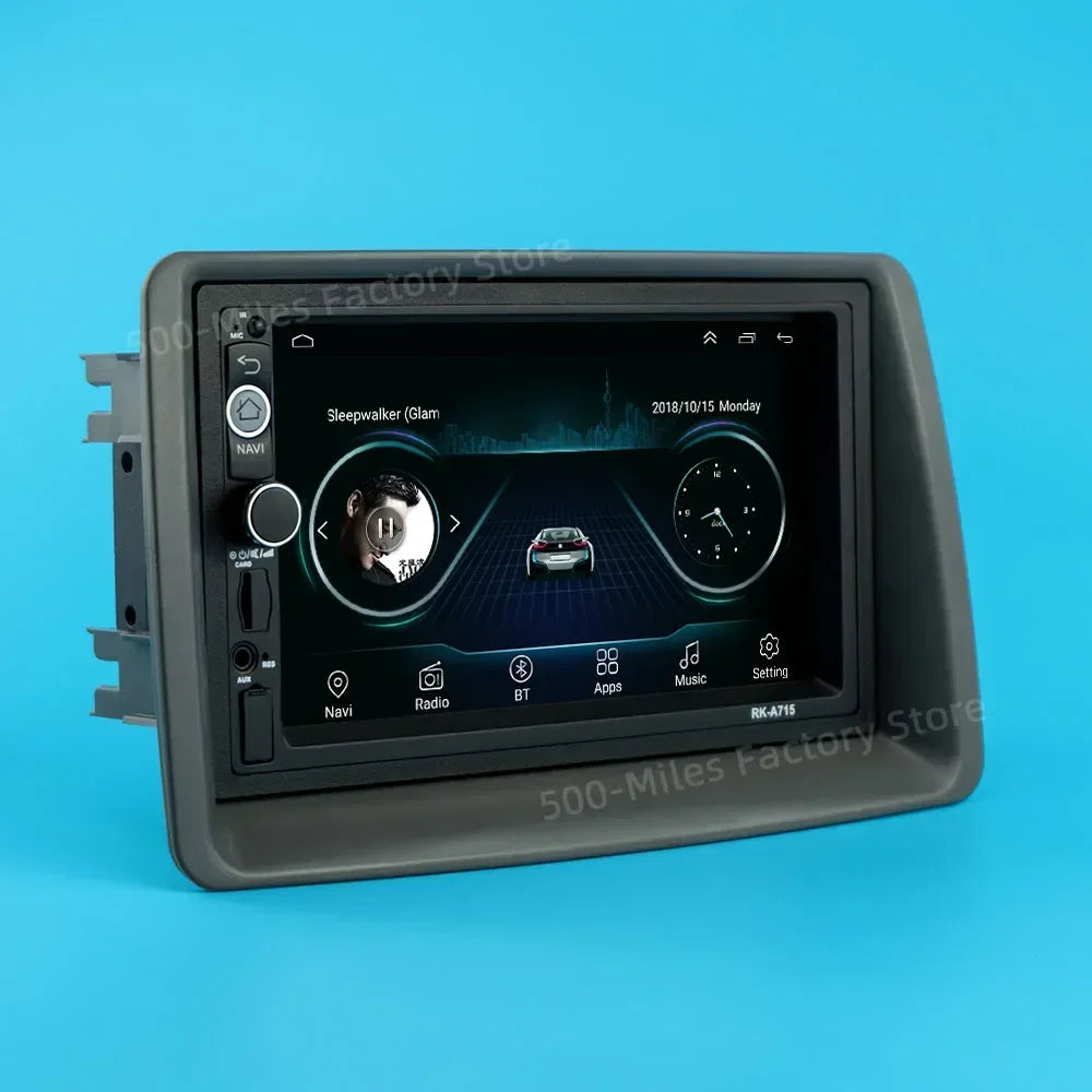 FIAT Panda 2 Din — 7" GPS, WiFi, Car Stereo