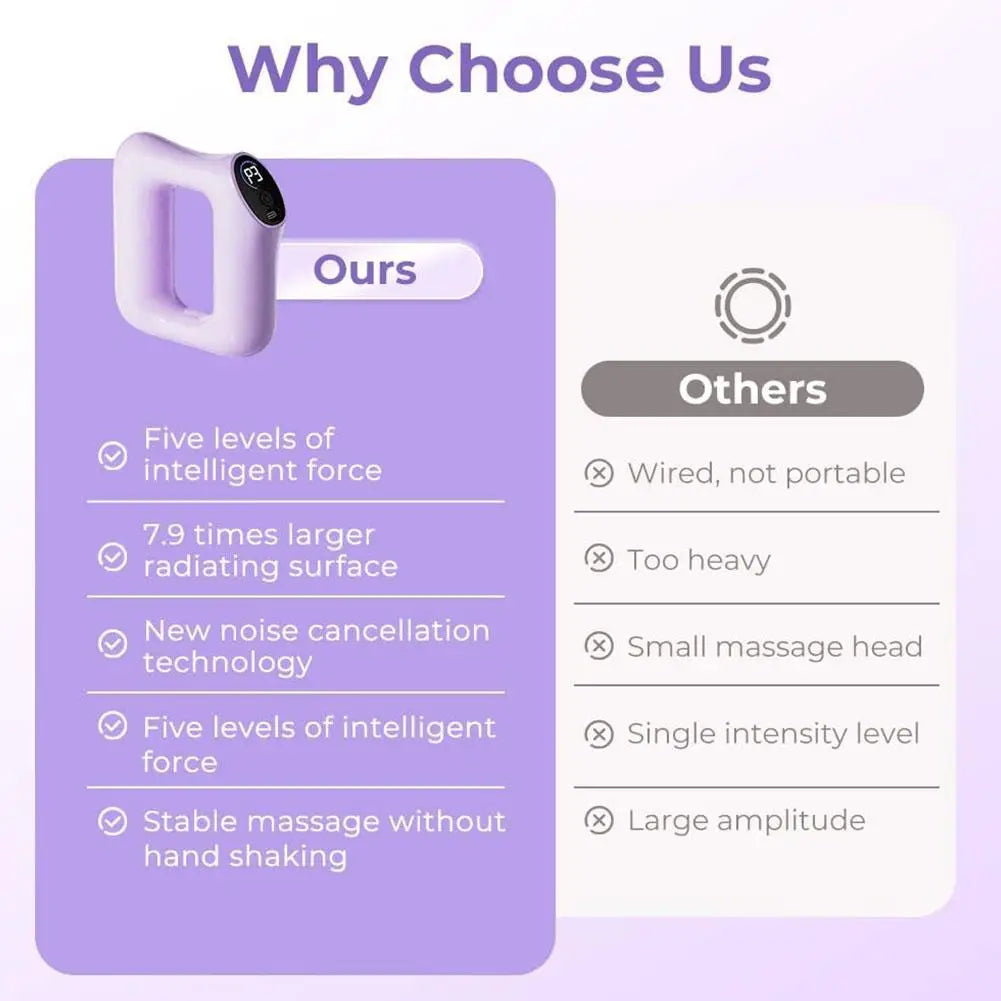 Full-Body Fascia Ring Multifunctional Exercise Vibration Fitness Massager Fat Burning Shaping Fat Slinger Deep Tissue Massage