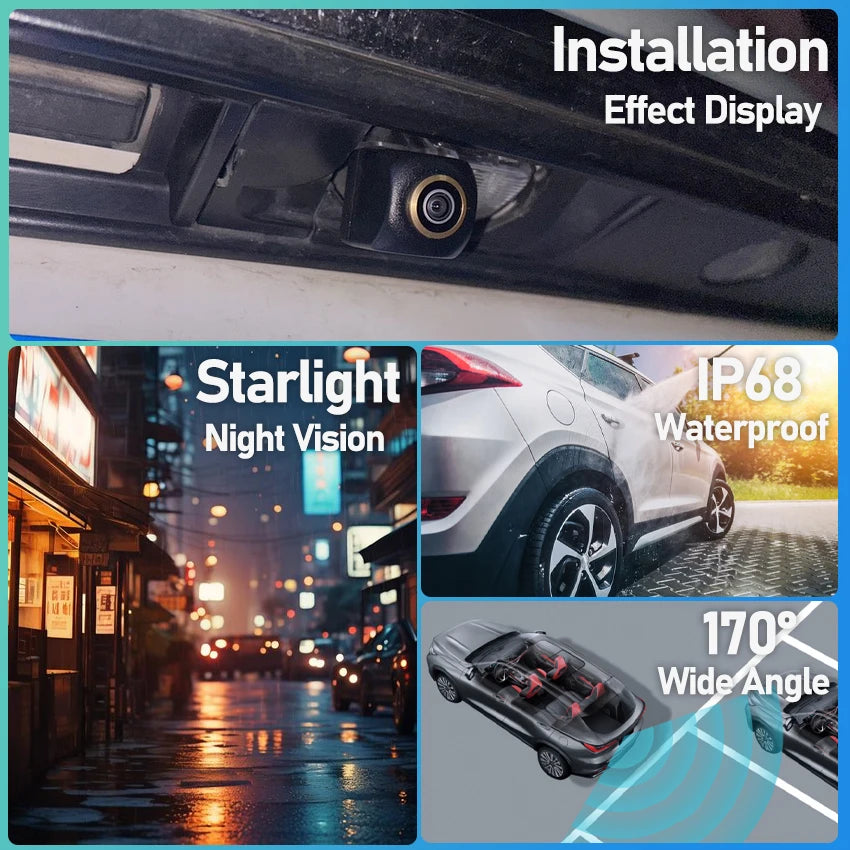 Mini Cooper Camera — 1080P, Rear View, Parking