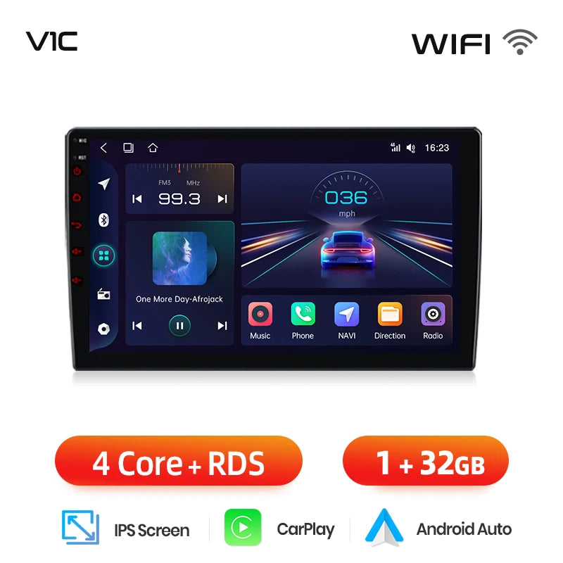 Junsun Autoradio sans fil CarPlay — VW Passat B6/B7 & CC 2005-2014, GPS Android, WiFi, DSP
