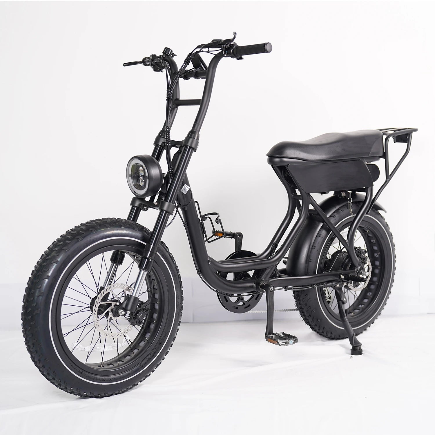 750W Fat Tire E-Bike — Disc Brakes, 7-Speed